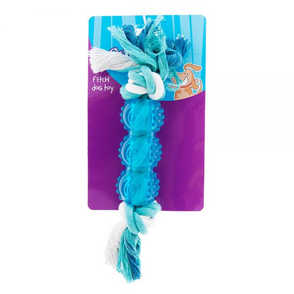 durable-rubber-and-rope-fetch-dog-toy-blue