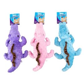 Squeaky Plush Crocodile Dog Toy